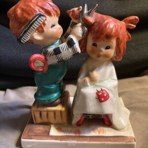 Vintage Ceramic Goebel Redhead Charlot Shear Nonsense